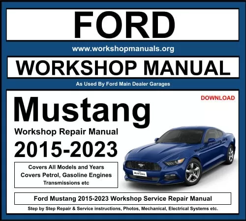 2013 ford mustang repair manual