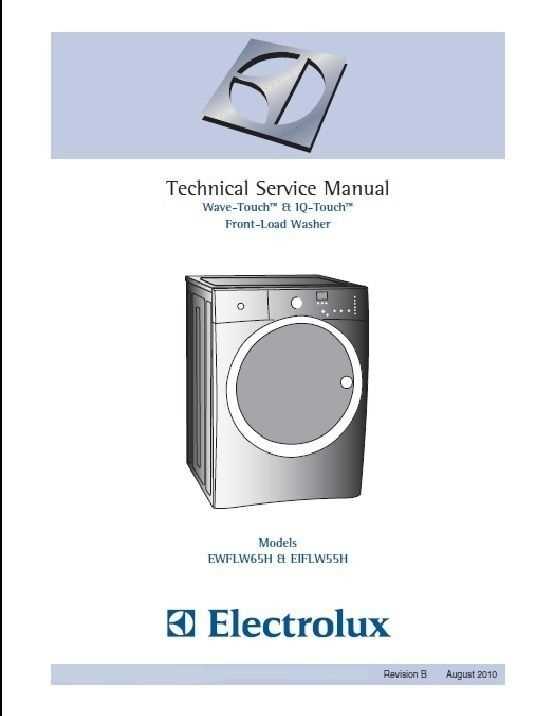 electrolux washing machine repair manual