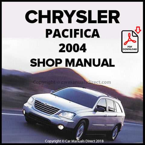 2006 pacifica repair manual