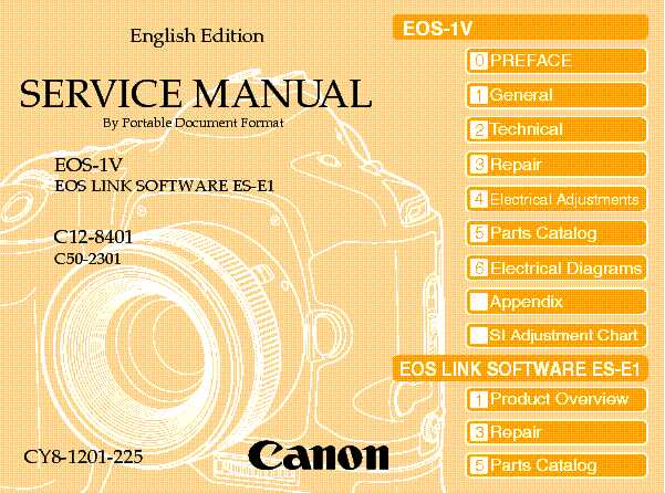 canon camera repair manual