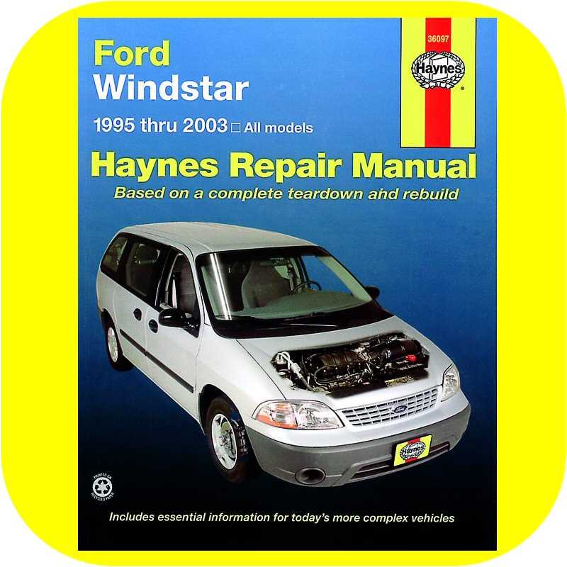 2001 ford windstar repair manual