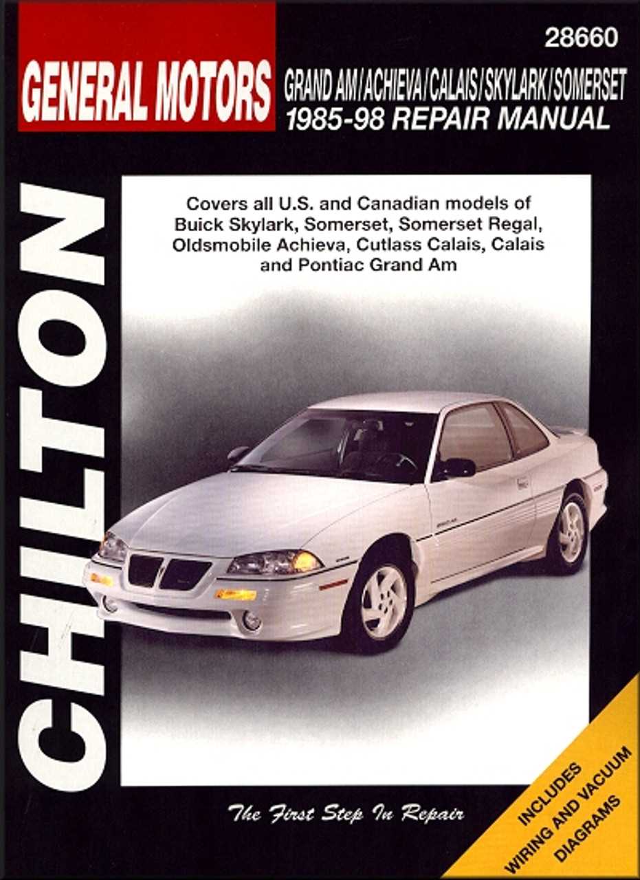 grand am repair manual