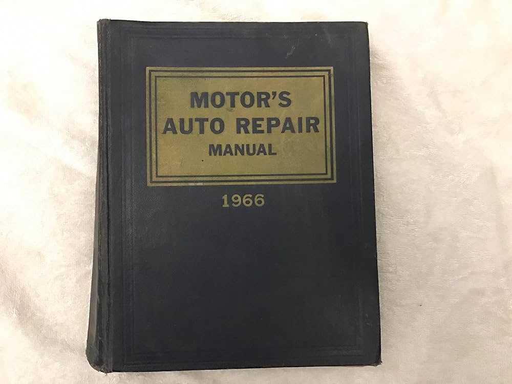 value of old auto repair manuals