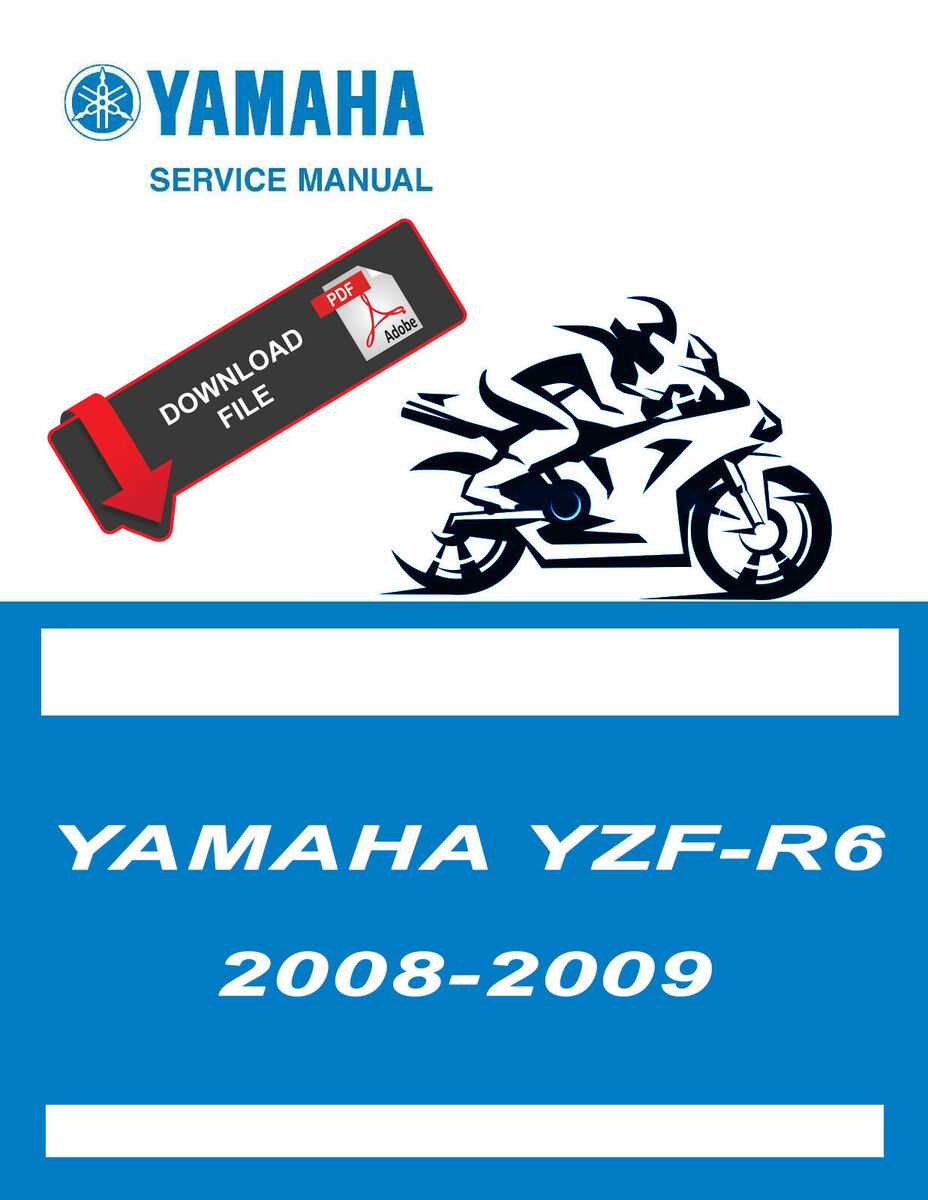 2008 yamaha r6 repair manual