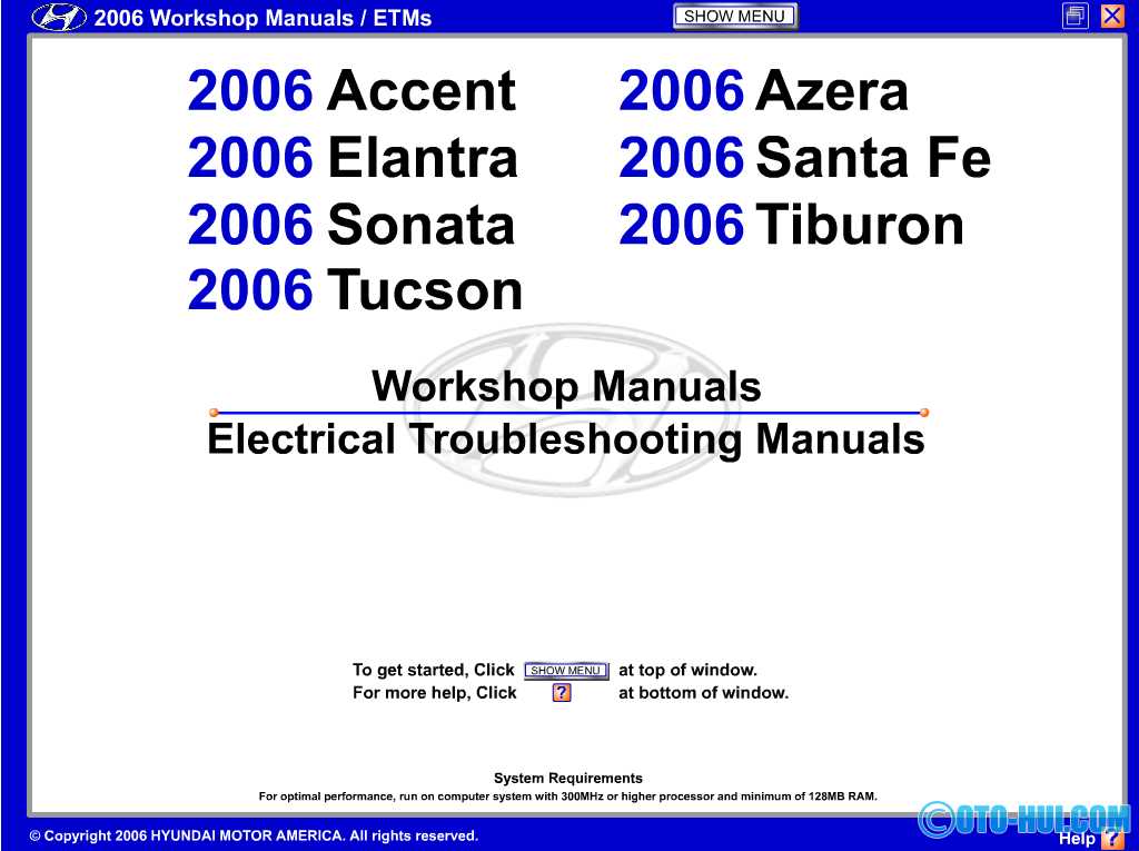 hyundai accent 2006 repair manual