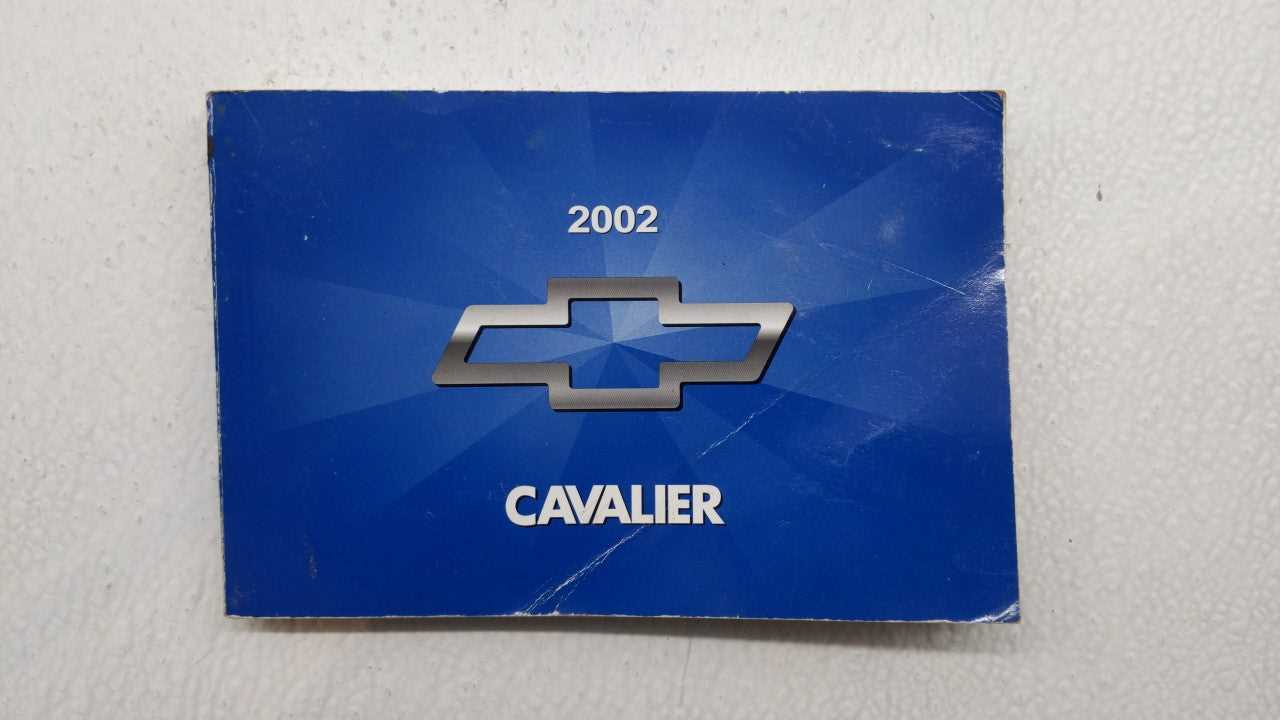 chevrolet cavalier 2002 repair manual