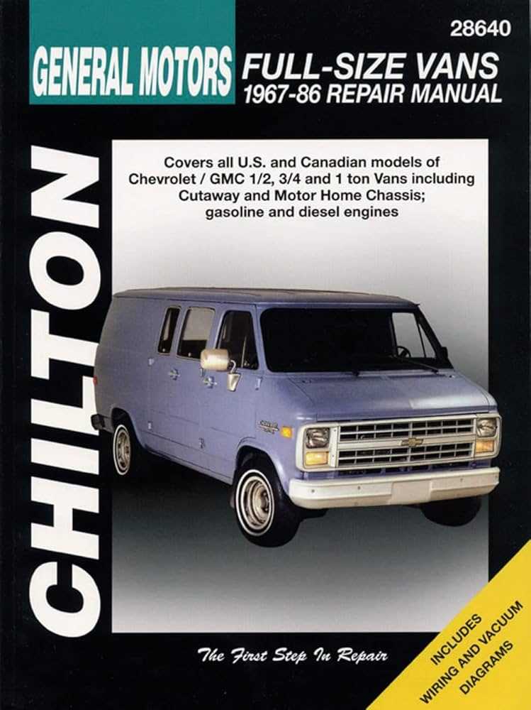 chevrolet g20 van repair manual