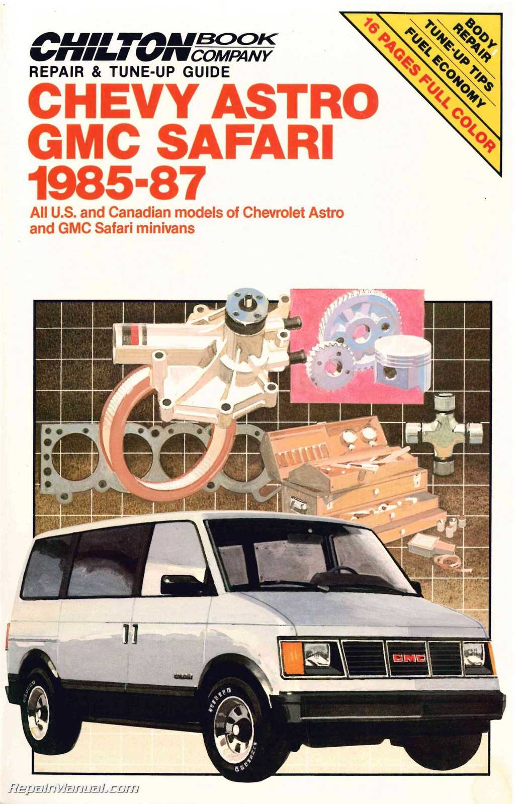 chevy astro repair manual