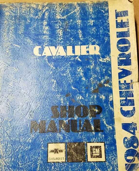 chevy cavalier repair manual