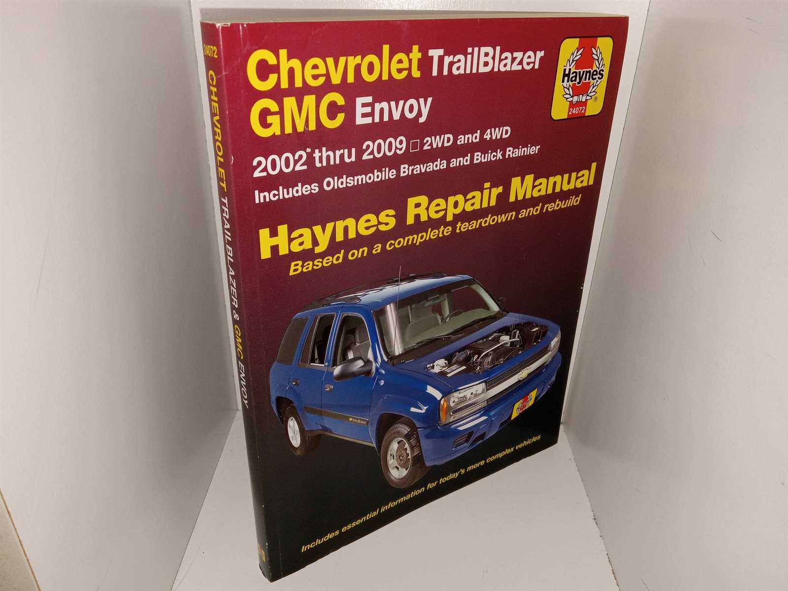 chevy trailblazer repair manual