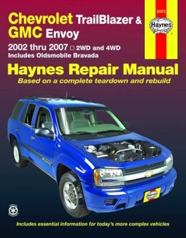 chevy trailblazer repair manual