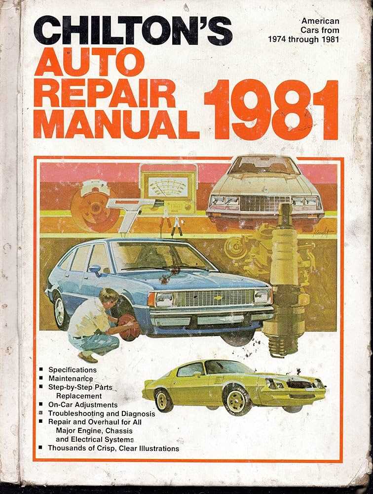 chilton auto repair manual