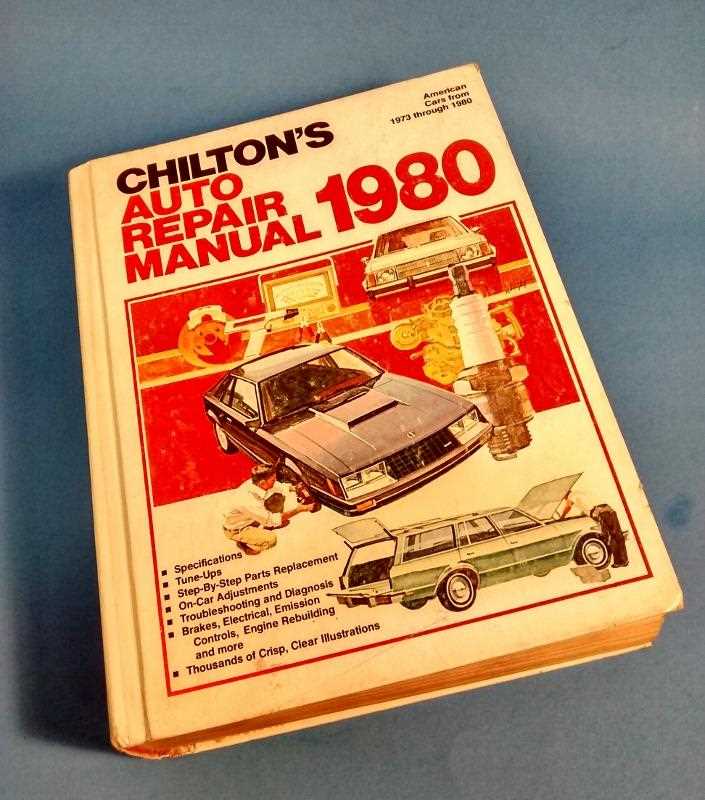 chilton auto repair manual