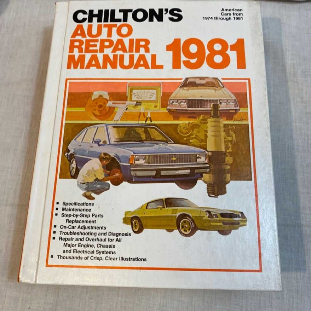 chilton automotive repair manuals