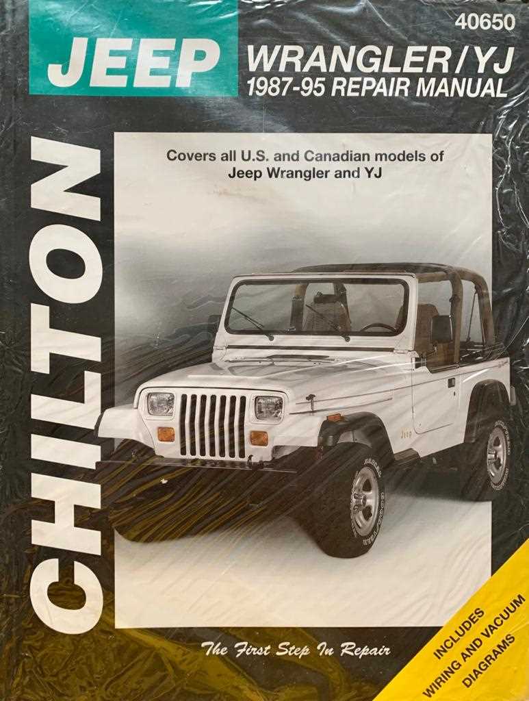 chilton jeep cherokee repair manual