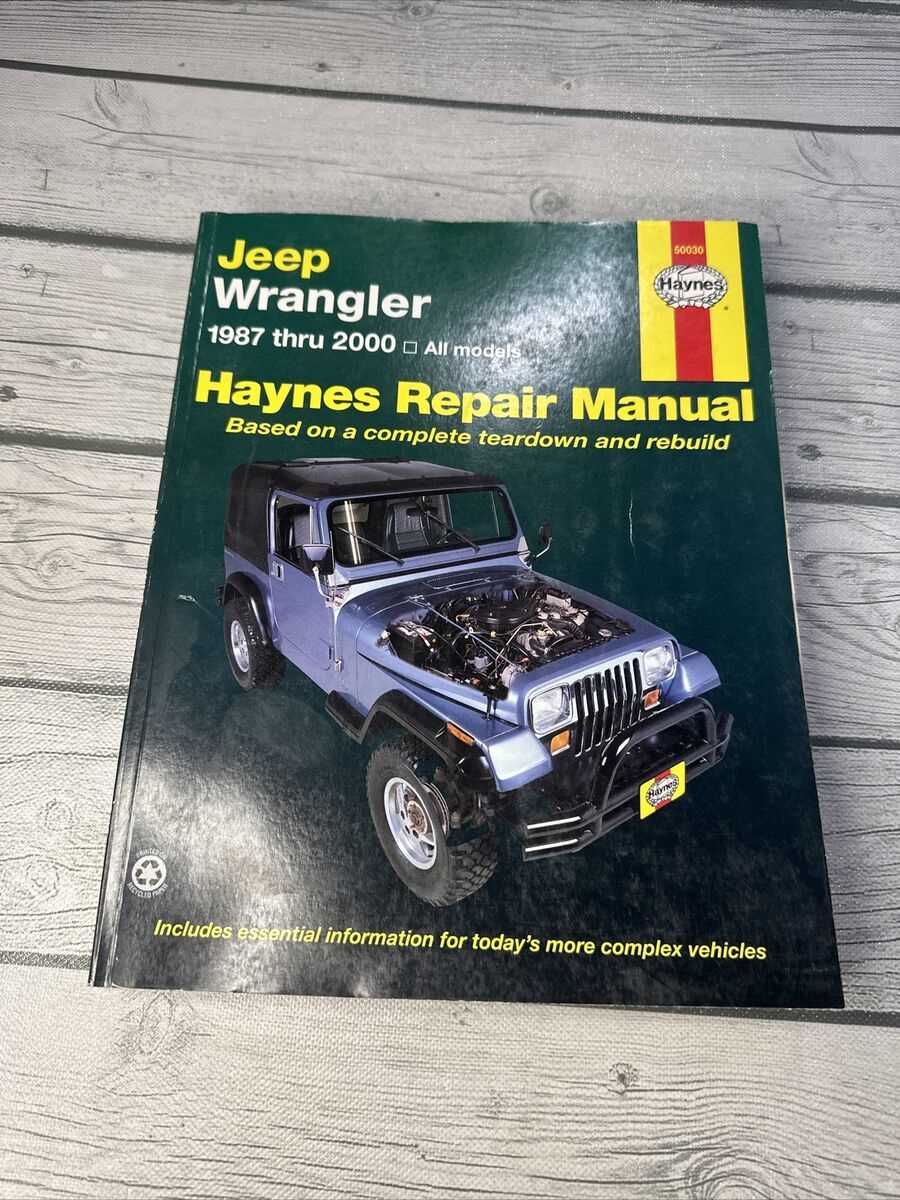 chilton jeep wrangler repair manual