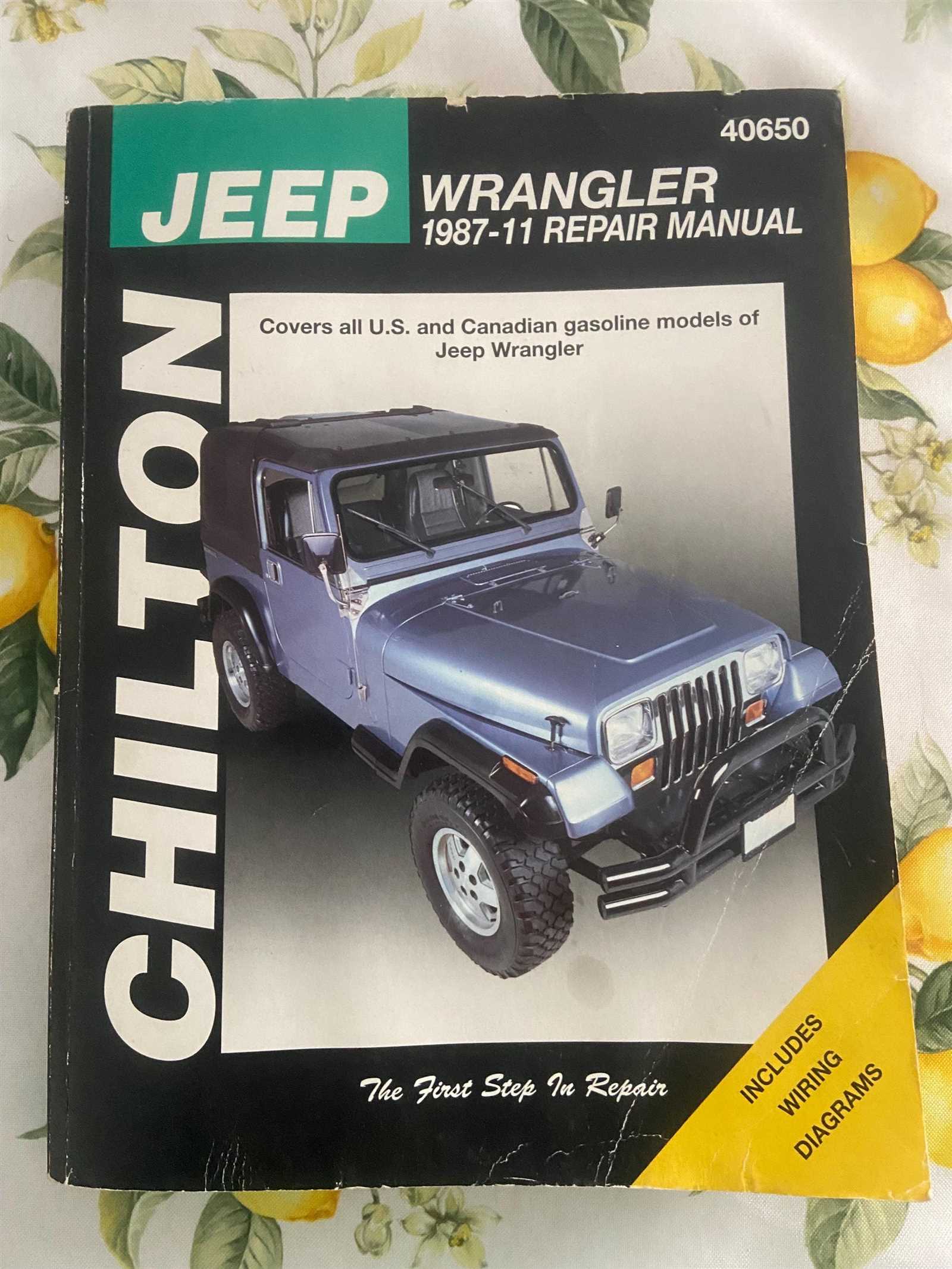 chilton jeep wrangler repair manual