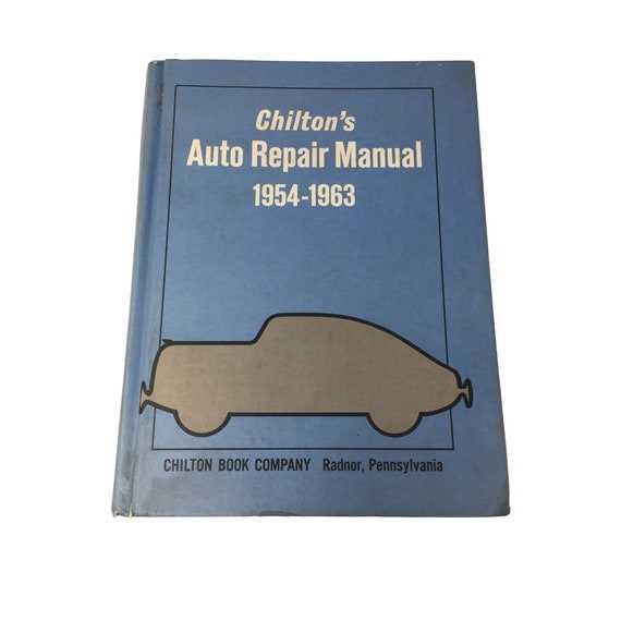 chilton repair manuals canada