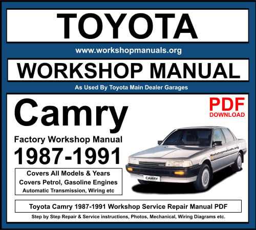 chiltons toyota camry 1997 01 repair manual