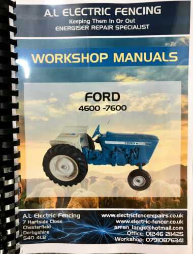 ford 4000 tractor repair manual