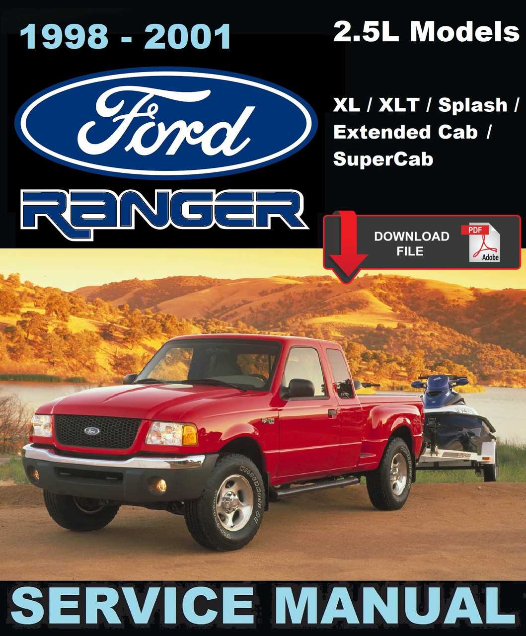 99 ford ranger repair manual