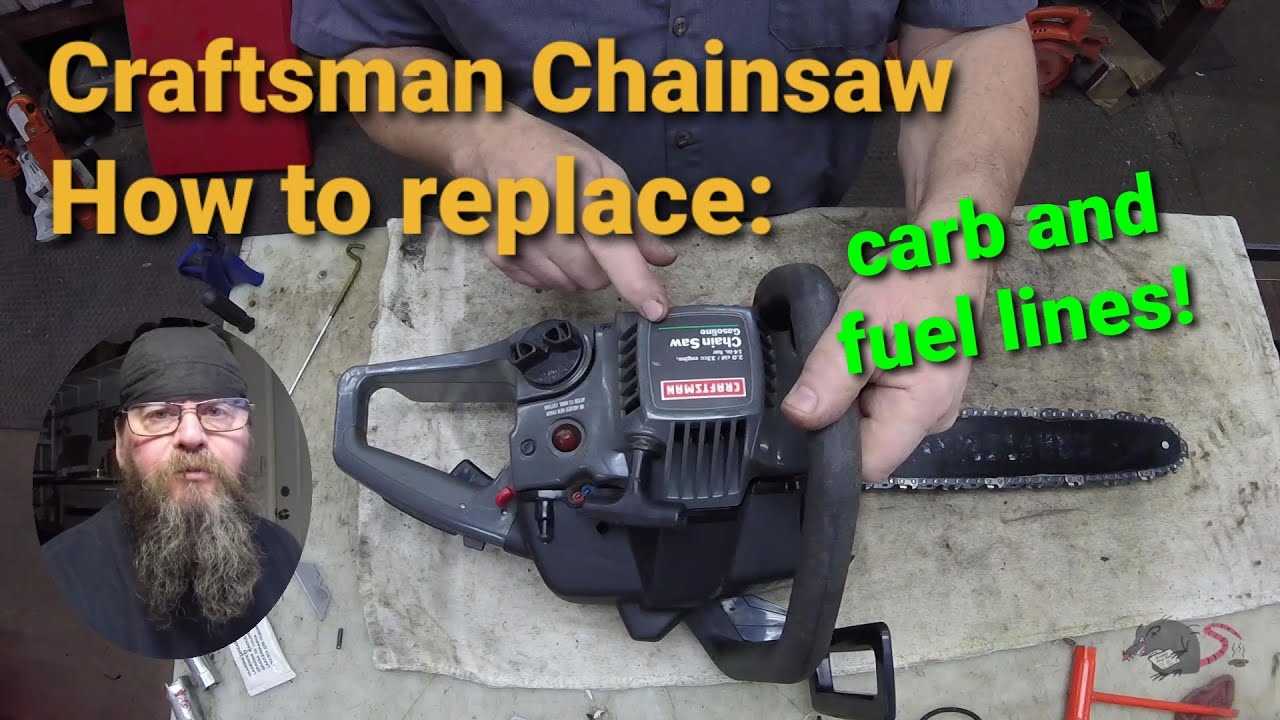 craftsman chainsaw repair manual