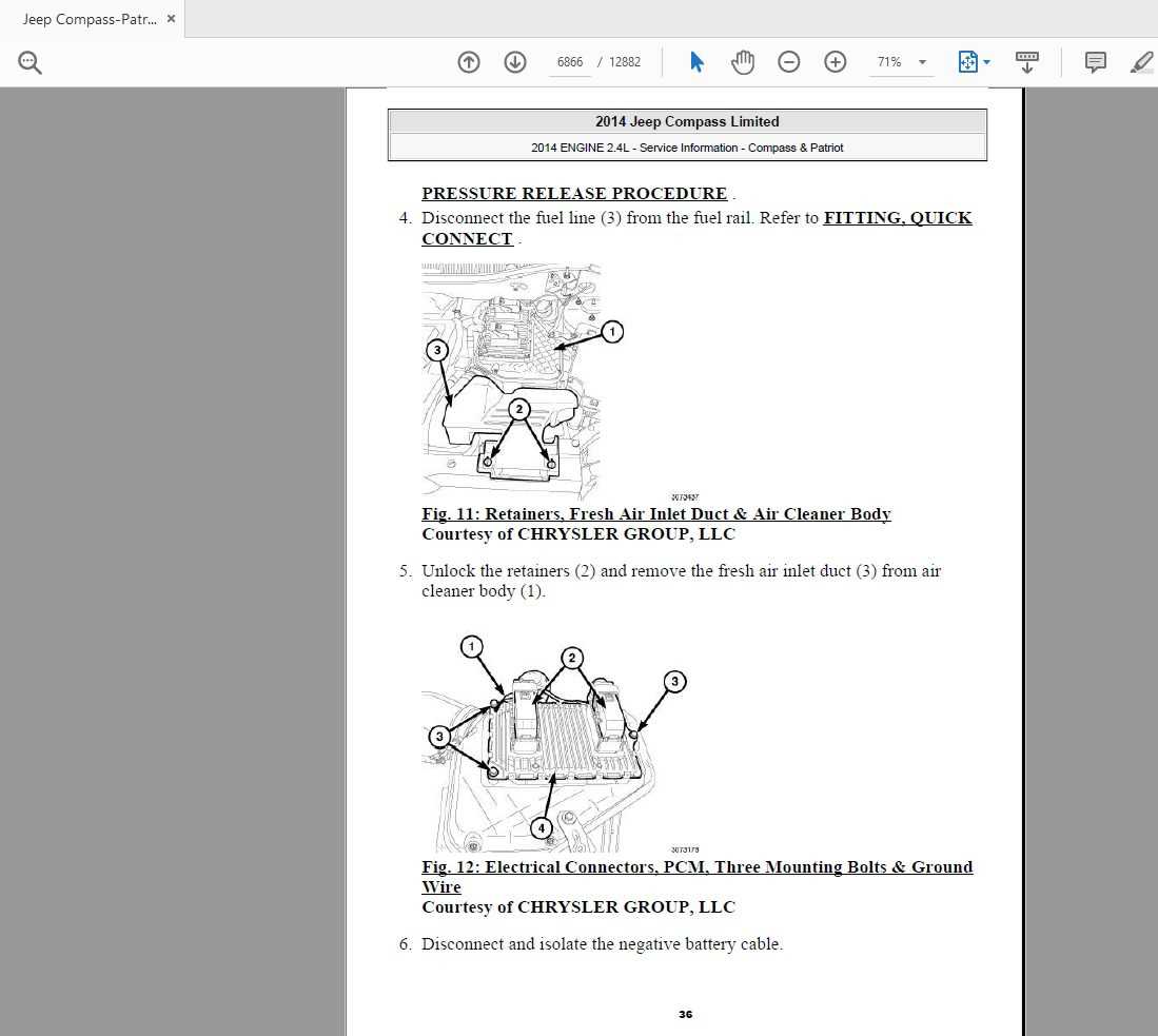 2014 jeep patriot repair manual