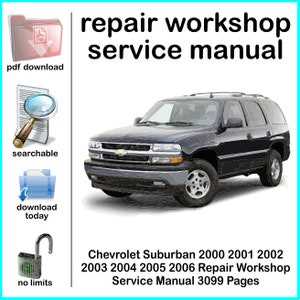 2000 chevy tahoe repair manual