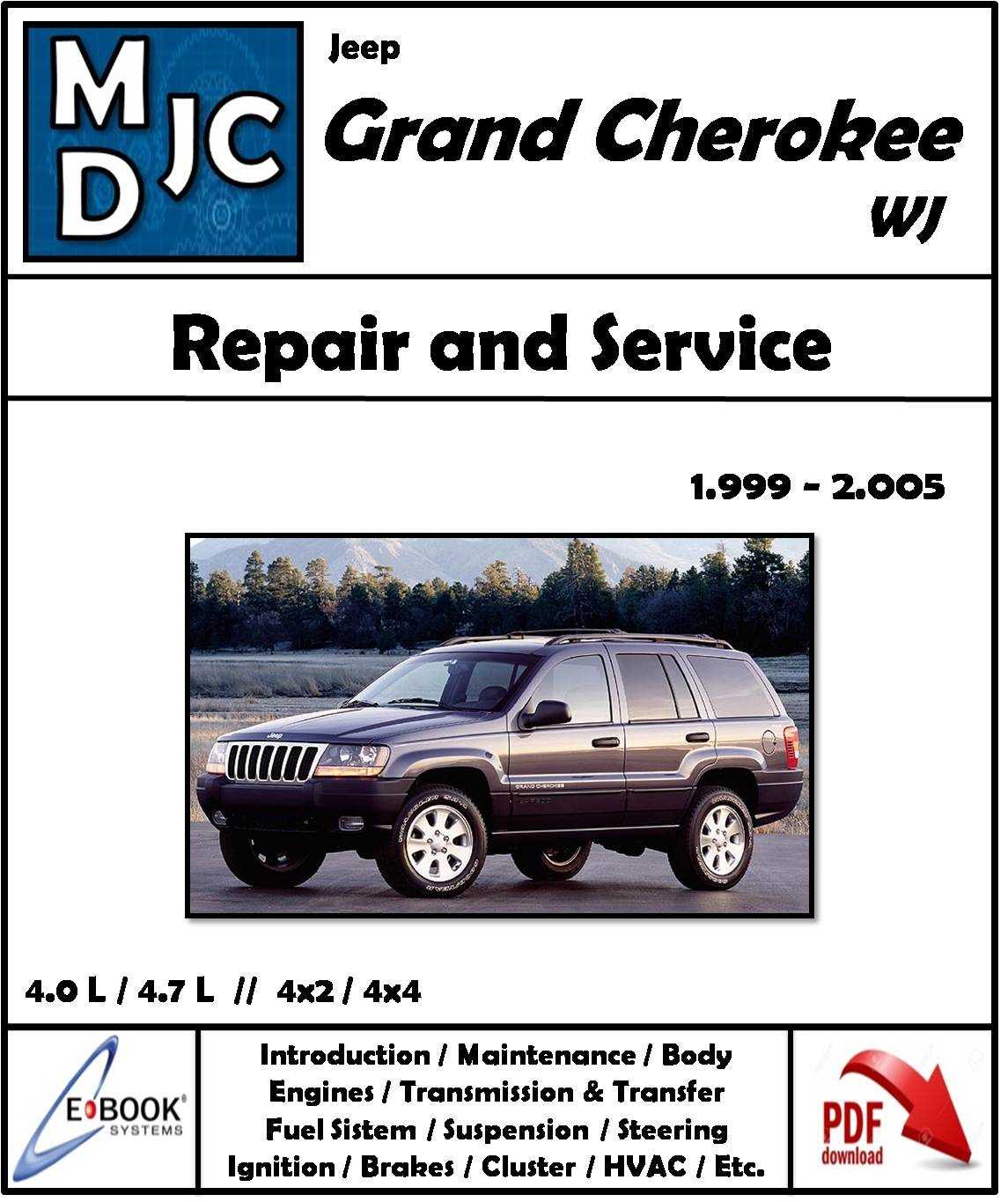 2000 jeep grand cherokee repair manual