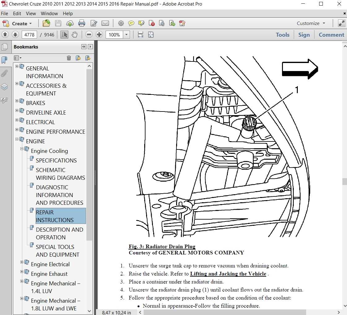 2015 chevy cruze repair manual