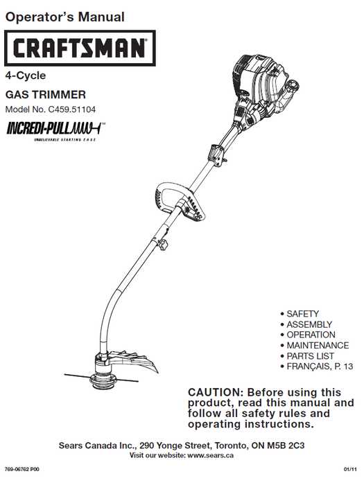 craftsman chainsaw repair manual