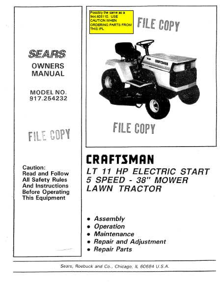 craftsman leaf blower repair manual