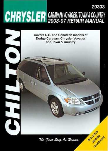 2001 dodge grand caravan repair manual