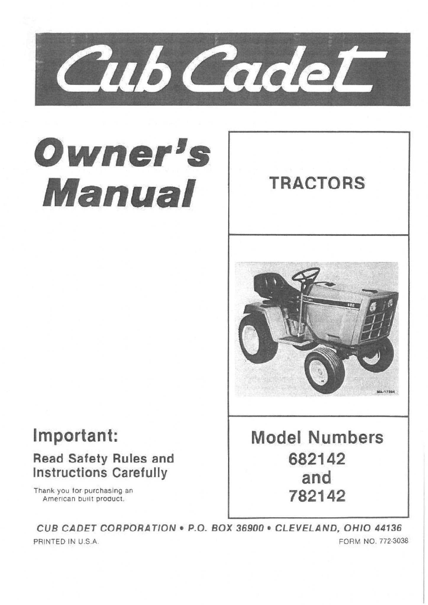 cub cadet 1320 repair manual