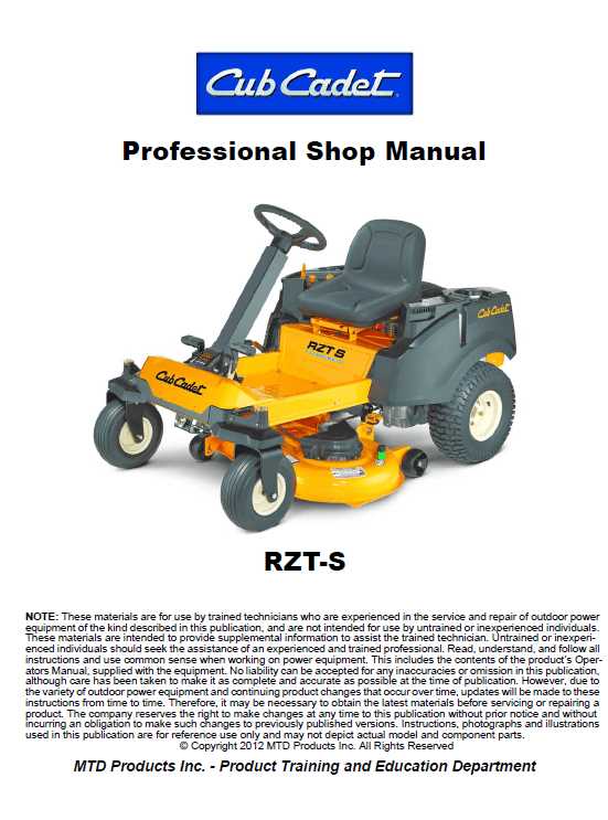 cub cadet ltx 1045 repair manual