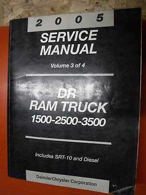 2005 dodge ram 2500 repair manual