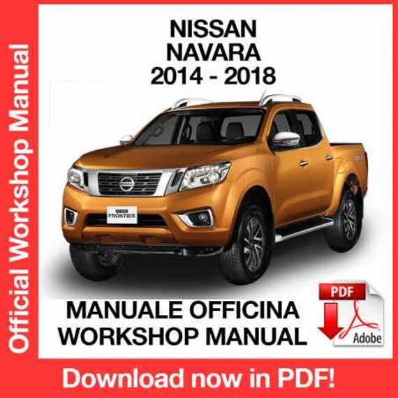 2015 nissan frontier repair manual