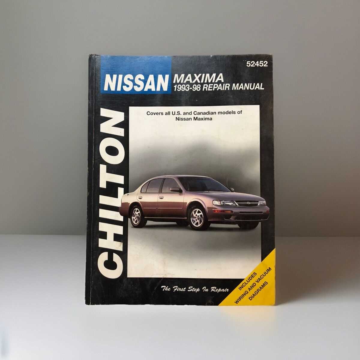 98 nissan maxima repair manual