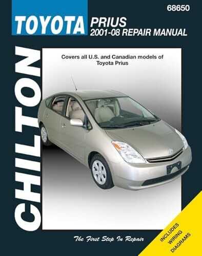 2008 toyota prius repair manual