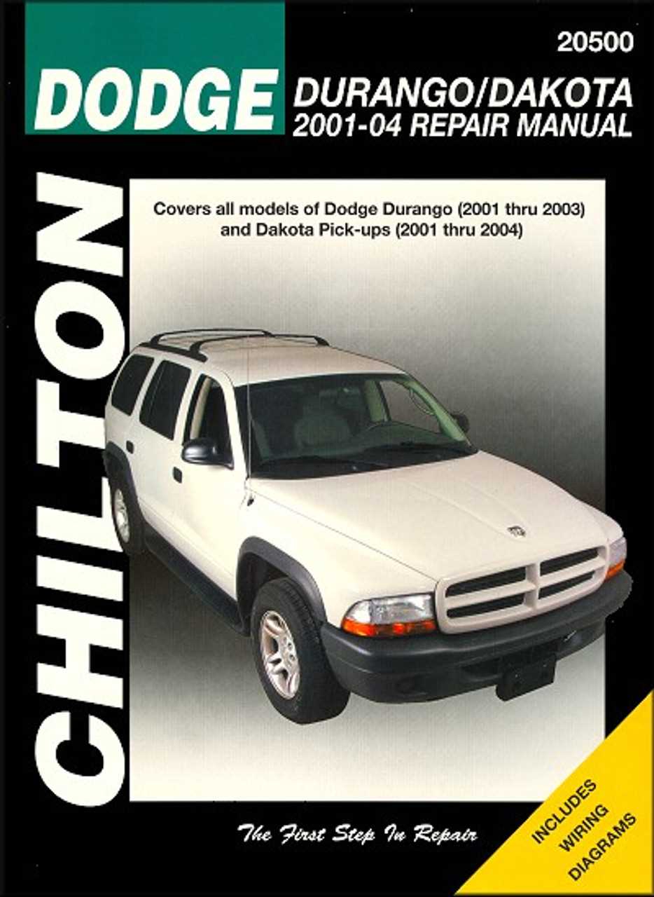 2006 dodge durango repair manual