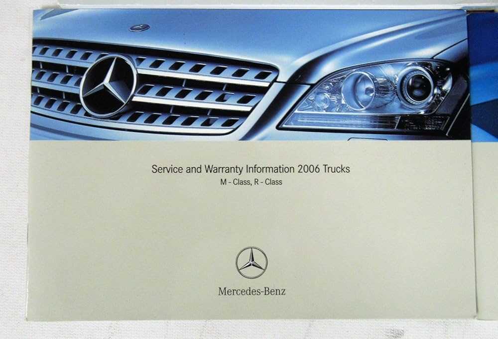 2006 mercedes benz ml350 repair manual