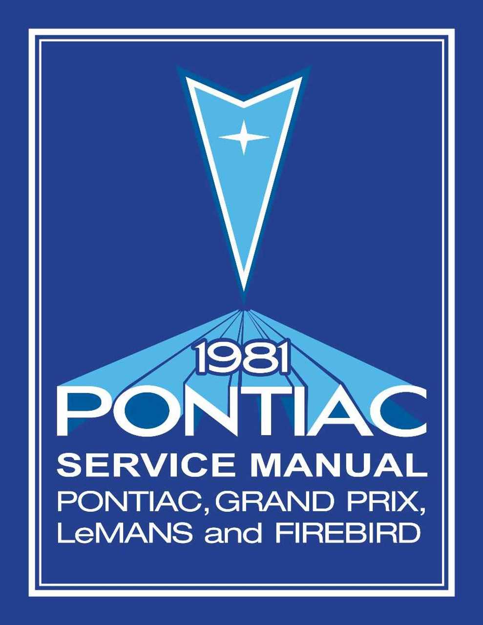2000 pontiac grand prix repair manual