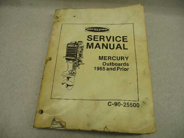 mercury optimax repair manual