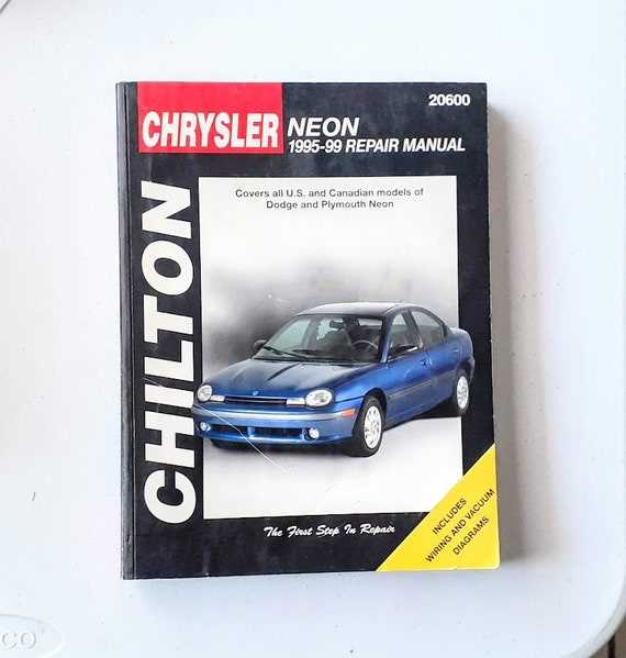 dodge neon repair manual