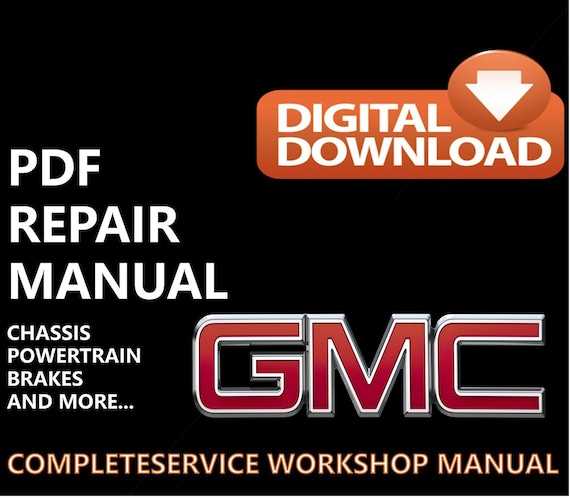 gmc savana repair manual