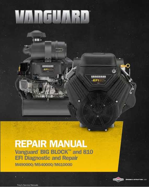 vanguard engine repair manual