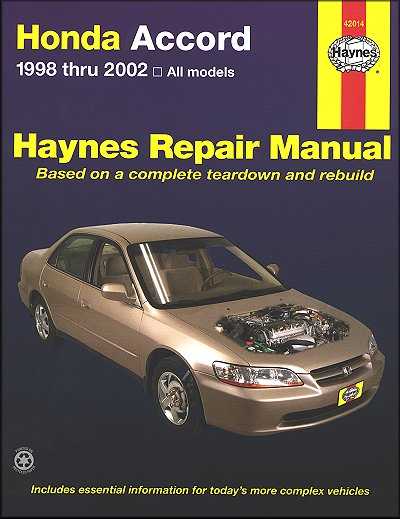 2004 accord repair manual