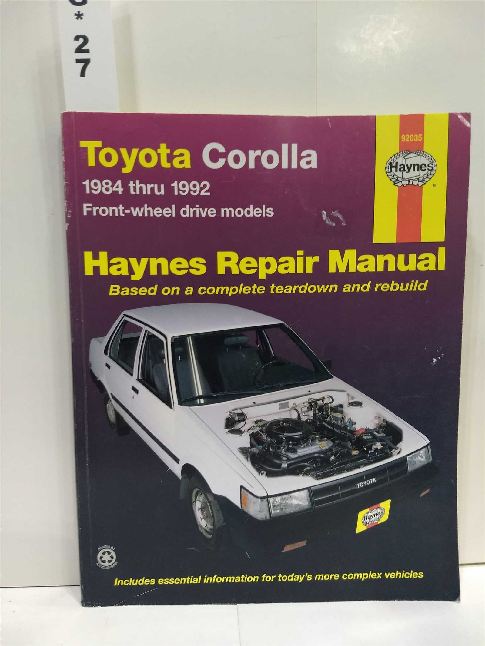 1999 corolla repair manual