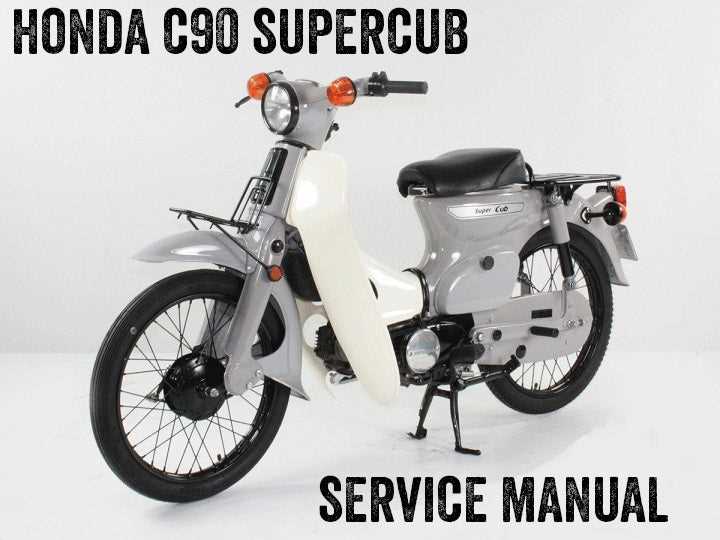 honda super cub repair manual