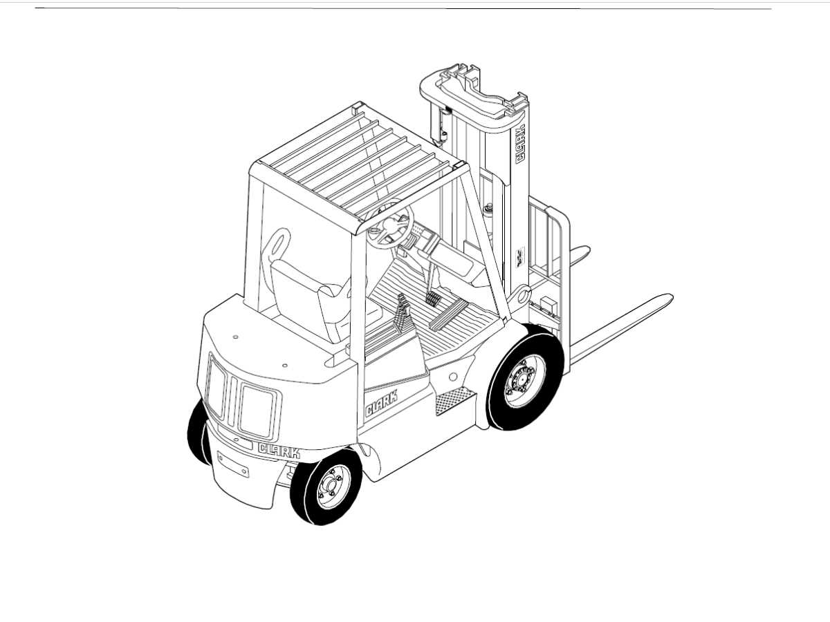 clark c500 forklift repair manual